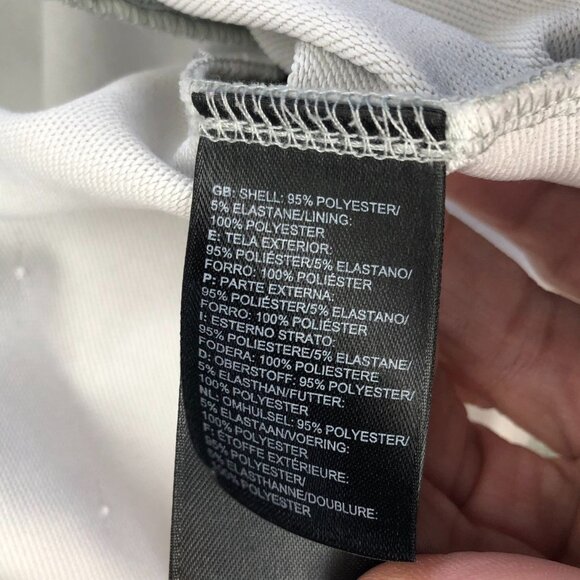 The North Face Mens Winbreaker Jacket Medium Full Zip Apex Nimble Windwall Gray - Picture 12 of 16